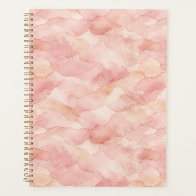 Motif de design abstrait moderne rose doux (Devant)