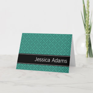 Motif de diamants turquoises personnalisé