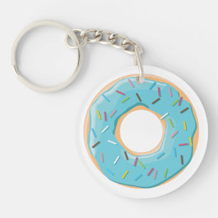 Motif de Donuts Colorés Rétro pour une Fête Amusan