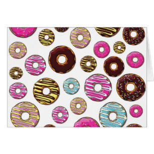 Motif De Donuts, Donuts Colorés, Saupoudrages