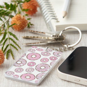 Motif De Donuts, Donuts Roses, Saupoudrages