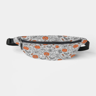 Motif de doodle pour les enfants mignons Halloween