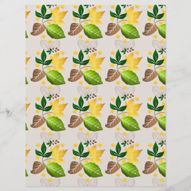Motif de feuille  (Devant)