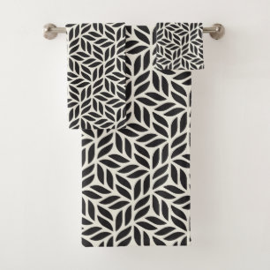 Motif de feuille moderne et élégant