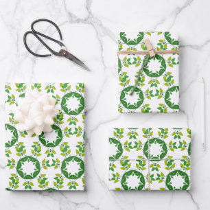 Motif de feuille, motif de feuilles, feuilles vert