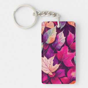 Motif de feuilles d'automne colorées-68218