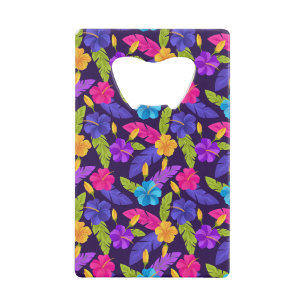 Motif de feuilles et fleurs tropicales-23857