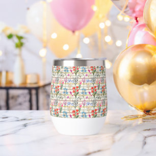 Motif de fleur d'aquarelle moderne