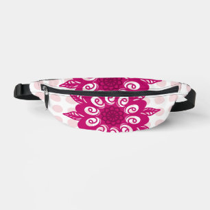 Motif de fleur de kaléidoscope abstrait coloré Thr