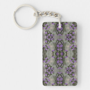 Motif de fleur sauvage Héliotrope à sel pourpre