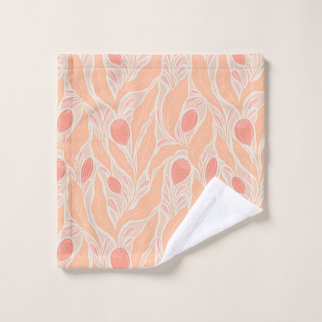 Motif de fleurs (Gant de toilette)