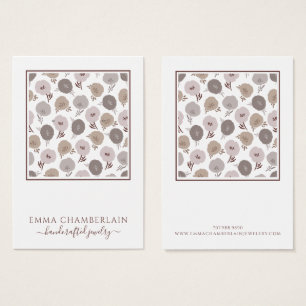 Motif de fleurs bouchées