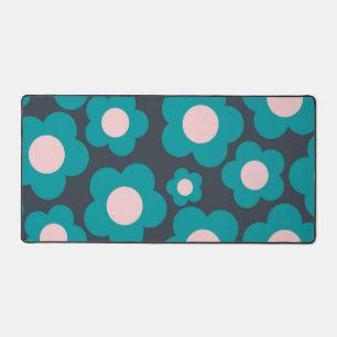 Motif de fleurs hippie rose pâle