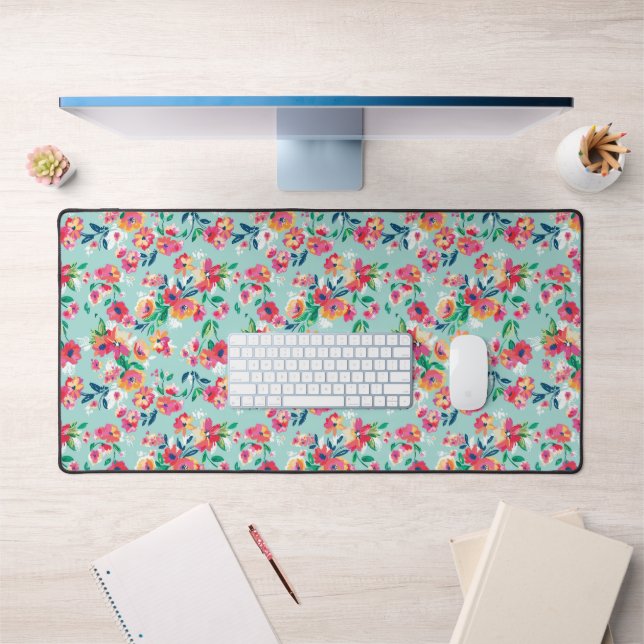Motif de fleurs peintes (Bureau 1)