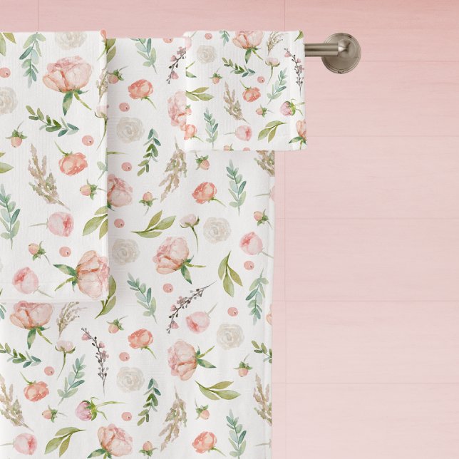 Motif de fleurs rose rose moderne (Créateur téléchargé)