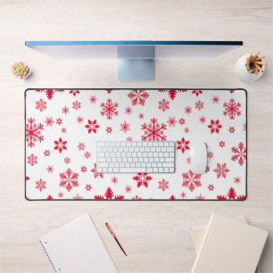 Motif de flocon de neige, Flammes de neige rouges,