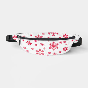 Motif de flocon de neige, Flammes de neige rouges,