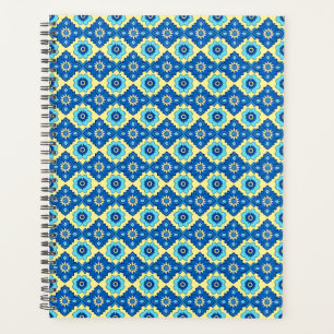 Motif de floraison géométrique rétro