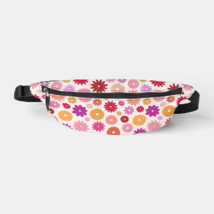 Motif de floraisons colorées
