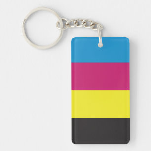 motif de fond à rayures cmyk graphique couleur cya