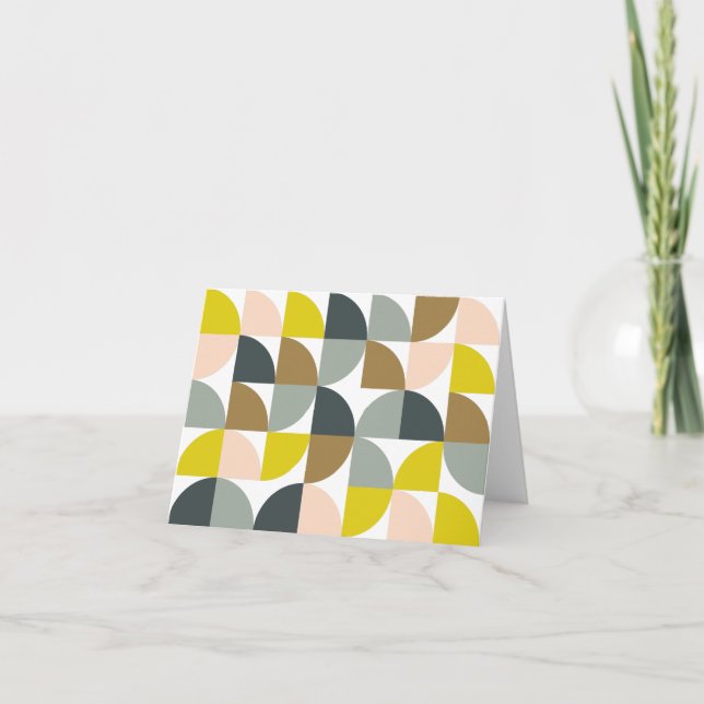 Motif de formes géométriques jolies dans des coule (Devant)