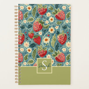 Motif de fraise personnalisé mignon