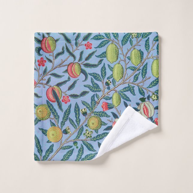 Motif de grenade par William Morris (Gant de toilette)