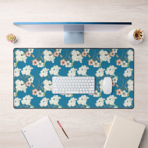Motif de jardin floral blanc