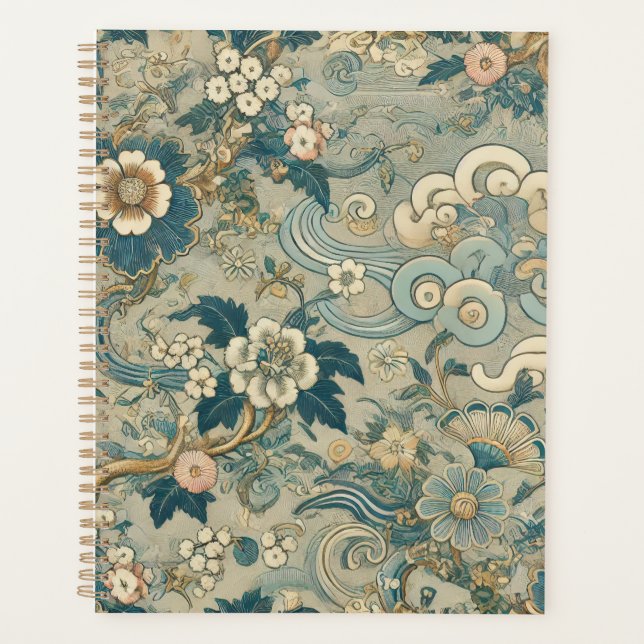 Motif de jardin oriental (Devant)