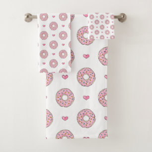 Motif de la chair et des coeurs roses