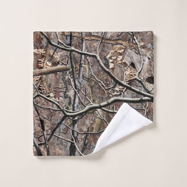 Motif de la chasse au camouflage 8 (Gant de toilette)