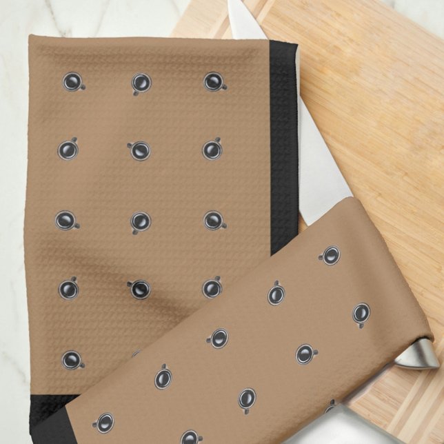 Motif de la Coupe du Café sur les serviettes de cu (Créateur téléchargé)