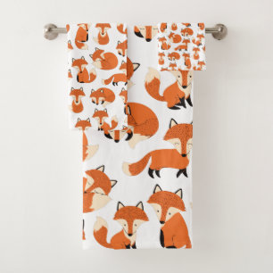 Motif de la forêt d'automne de Cute Woodland