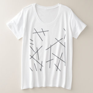 Motif de ligne graphique moderne, simple et désord