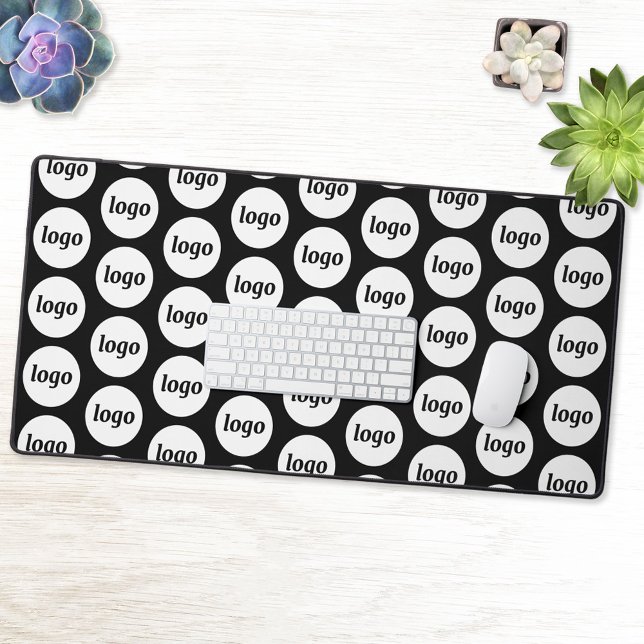 Motif de logo simple pour la marque commerciale pr (Simple logo pattern business branding promotional desk mat)