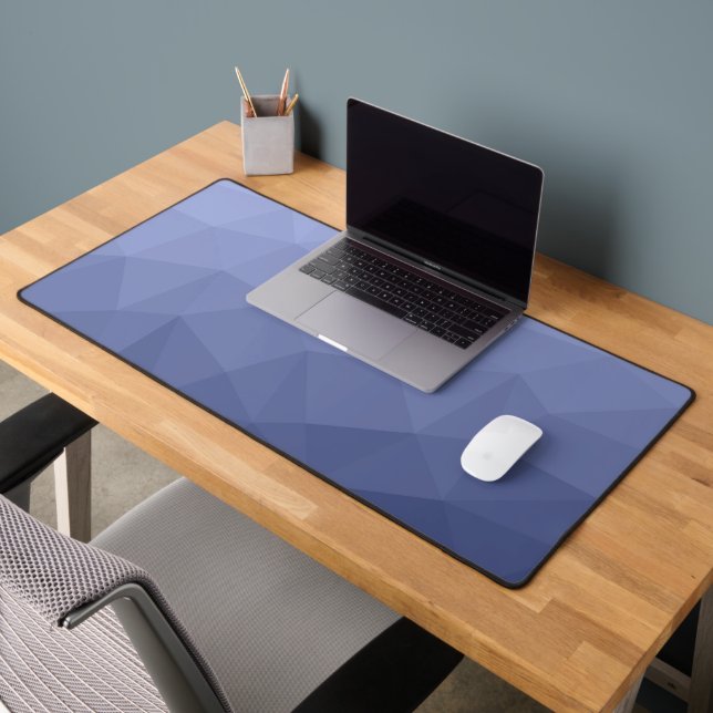 Motif de maillage géométrique dégradé bleu gris (Bureau 2)