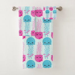 Motif de méduses, Mignonne méduse, Sea Animaux