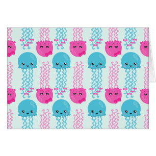 Motif de méduses, Mignonne méduse, Sea Animaux
