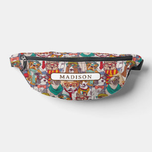 Motif de mode de marionnette mignonne