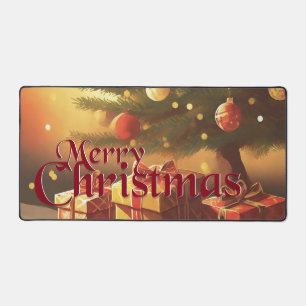 Motif de Noël, avec des cadeaux sous l'arbre de No
