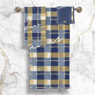 Motif de Noël en or bleu n° 7 ID1009