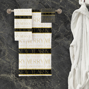 Motif de Noël en or noir #35 ID1009