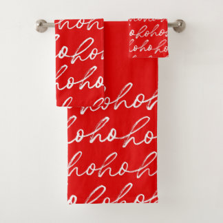 Motif de Noël moderne rouge et blanc