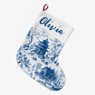 Motif de Noël personnalisé vintage Chaussette de N