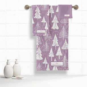Motif de Noël pourpre n° 6 ID1009