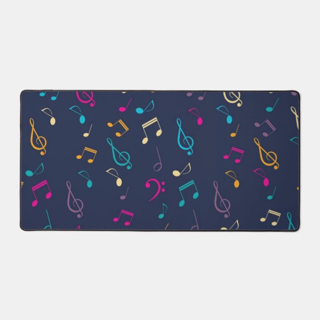 Motif de notes musicales (Recto)