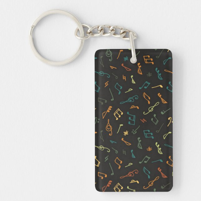 Motif de notes musicales (Devant)