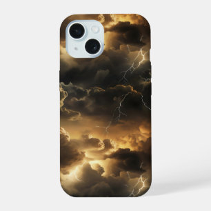 Motif de nuages d'orage