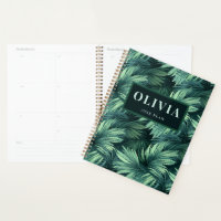 Motif de palmier tropical jungle verte gras