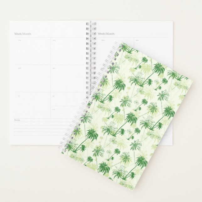 Motif de palmier vert (Devant avec enveloppe)
